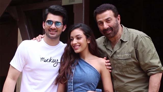 Sunny Deol's son Karan Deol promotes his debut Pal Pal Dil Ke Paas; Watch video | FilmiBeat