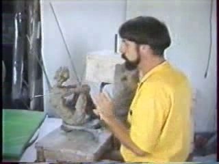 2 suite sculpture d'aprés modéle par Kaol