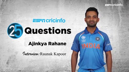 25 Questions with Ajinkya Rahane Favourite Mumbai Snack