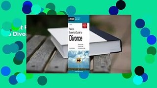About For Books  Nolo's Essential Guide to Divorce Complete