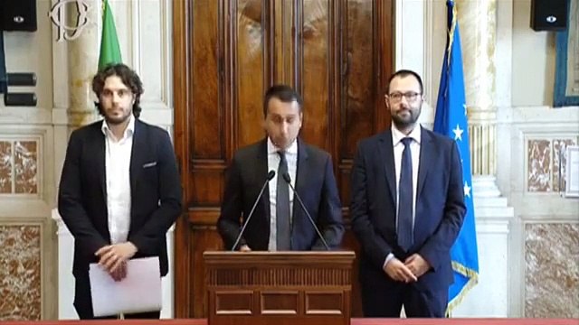Di Maio - Dichiarazioni dopo le consultazioni con incaricato Giuseppe Conte (30.08.19)
