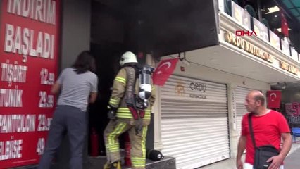 Avcılar'da yangın paniği