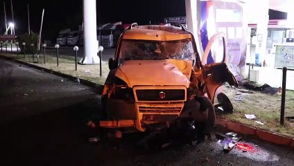 Trafik kazası güvenlik kamerasında - AYDIN