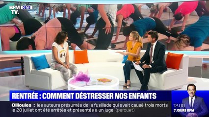 Rentrée: comment déstresser nos enfants