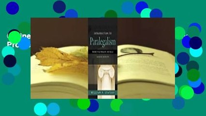 Online Introduction to Paralegalism: Perspectives, Problems and Skills  For Free