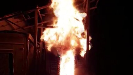 충남 예산 태양광 발전 에너지 저장소 불...5억2천만 원 피해 / YTN