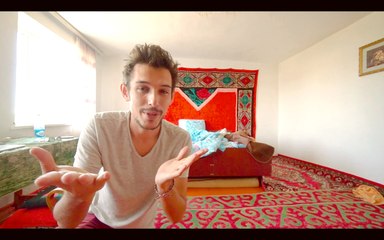 Kırgızistan'da Hiç Bilmediğim Bir Köy Evinde Uyandım! (5 dolara 350km yol)