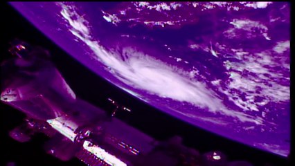 NASA muestra al HURACÁN DORÍAN desde el Espacio “mientras se fortalecía”