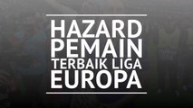 Hazard Pemain Terbaik Liga Europa