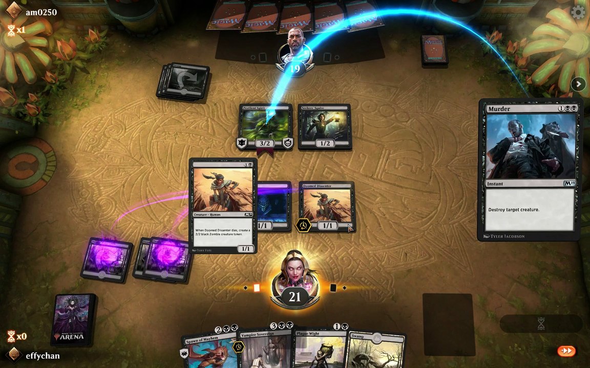 Mono Black vs Mono Black (Standard)