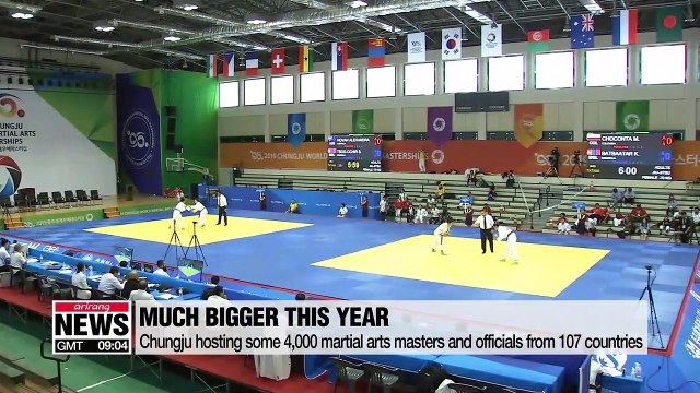 World's largest martial arts competition kicks off in Chungju