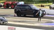 Porsche 911 GT3 takes on Mercedes and Range Rover Sport - drag race