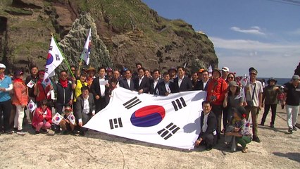 국회 독도 방문단 "日, 경제 무기로 전쟁 선포" / YTN