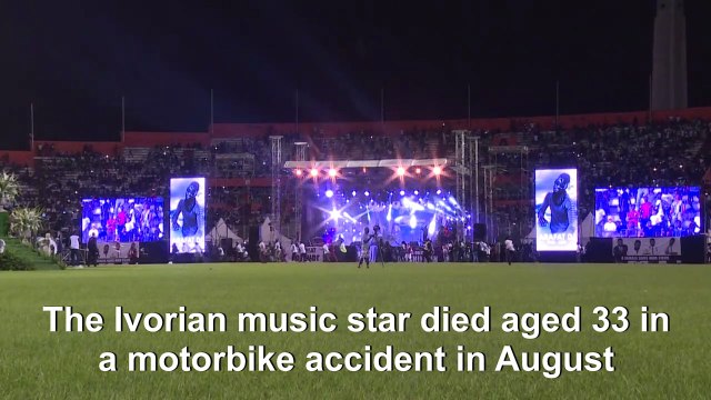 Didier Drogba joins tens of thousands at DJ Arafat funeral concert