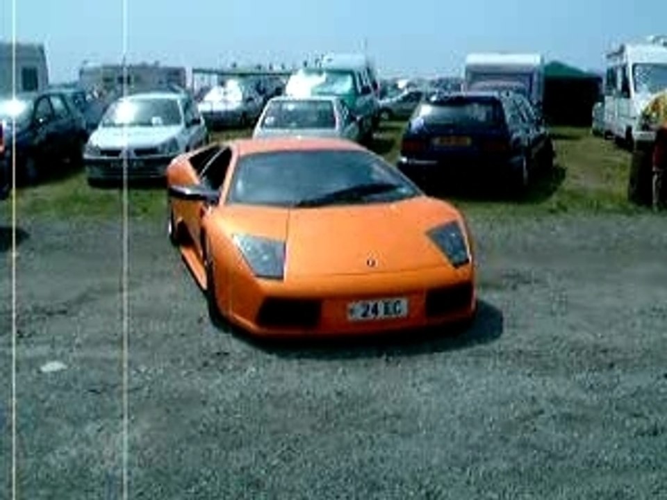 lamborghini murcielago au démarrage