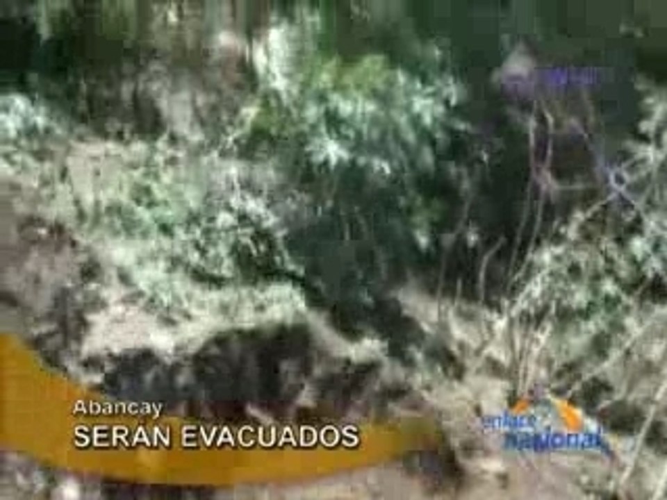 SERÁN EVACUADOS - ABANCAY