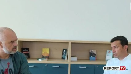 Report TV - Rama dhe Veliaj inspektojnë përfundimin e punimeve në konviktet e Qytet Studenti