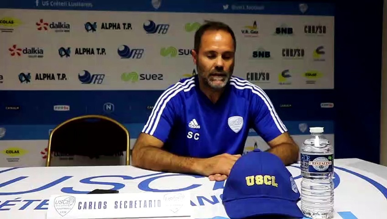 J5 USCL 0-1 Lyon Duchère : la conférence de presse de Carlos Secretário