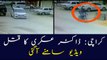 CCTV footage shows motorcyclists attacking doctor in Karachi