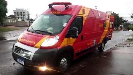 Homem de 27 anos é socorrido no Bairro Canadá