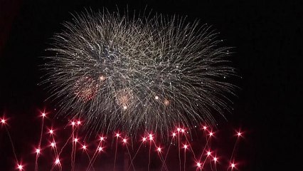 Comienza la competición mundial de fuegos artificiales de Berlin