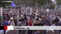 Regno Unito: Londra scende in piazza contro la sospensione del Parlamento
