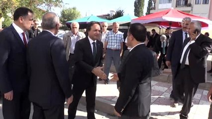 Bakan Turhan'dan Anayasa Mahkemesi Başkanı Arslan'a taziye ziyareti