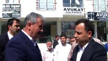 Destici'den Anayasa Mahkemesi Başkanı Arslan'a taziye ziyareti