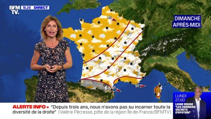 La météo pour ce dimanche 1er septembre 2019