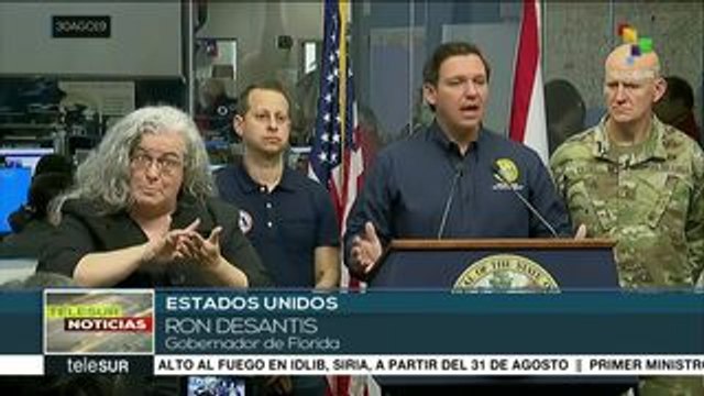 EEUU: Florida se prepara para llegada del potente huracán Dorian