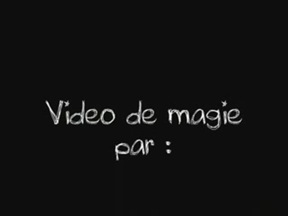 tour de magie par une souris ^^