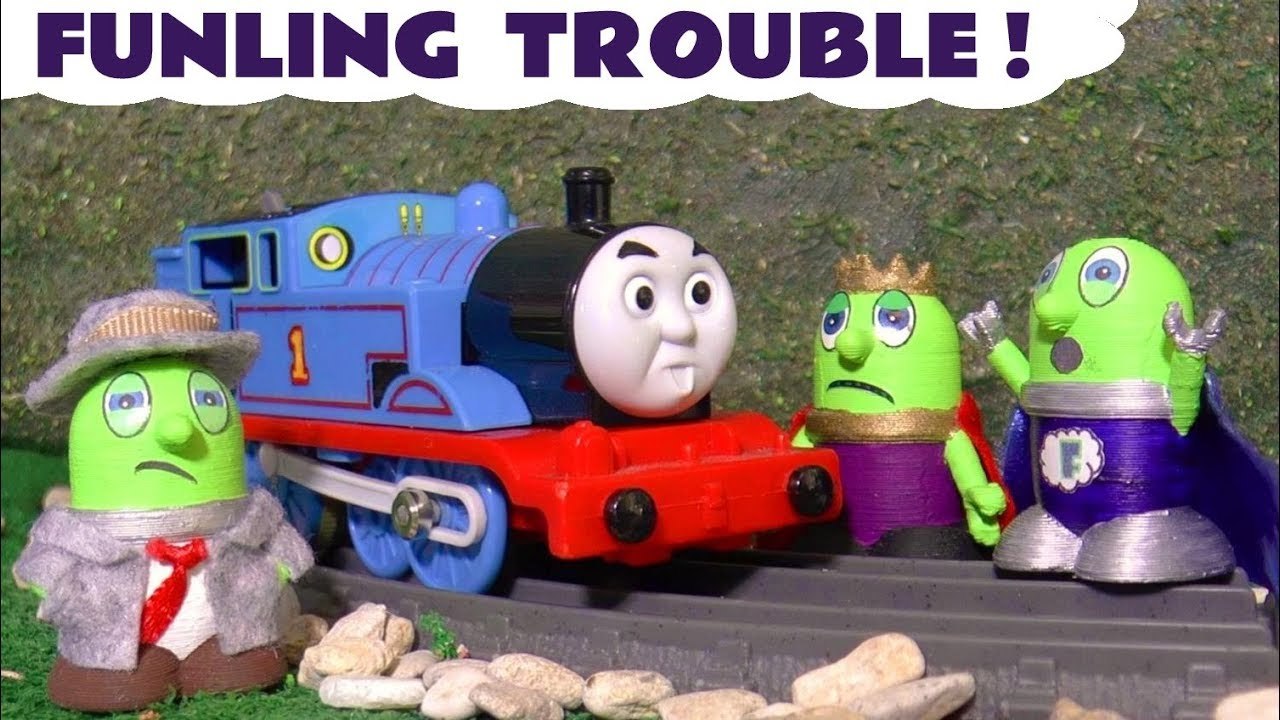 Funny Funling Trouble Pranks Mystery Challenge Toy Story with Thomas and Friends in this Family Friendly Full Episode English