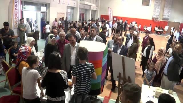 Deneyap Teknoloji Atölyesi'nde hazırlanan eserler sergilendi