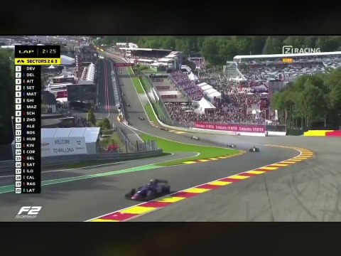 Le pilote Français de Formule 2 Anthoine Hubert,22 ans est mort dans un terrible accident, cet après-midi sur la piste de Spa-Francorchamps