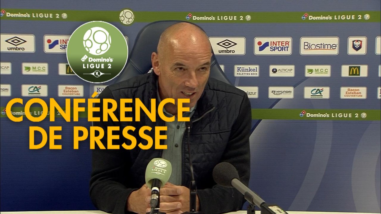 Conférence de presse SM Caen - Havre AC (0-3) : Rui ALMEIDA (SMC) - Paul LE GUEN (HAC) - 2019/2020