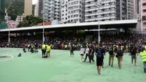 Protestolar yasağa rağmen devam ediyor - HONG