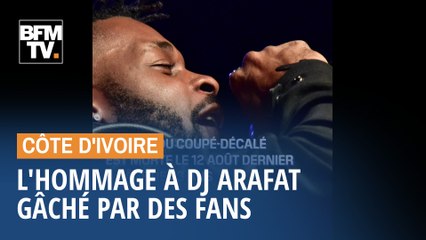 L’hommage à DJ Arafat gâché par des fans qui ouvrent sa tombe