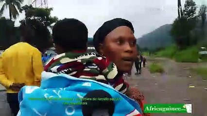 Route de Coyah-Kaka: Mabinty Soumah raconte l'enfer qu'elle a vécu avec  ses enfants