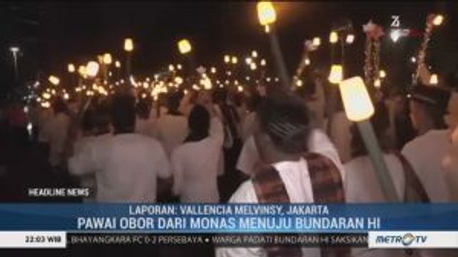 Pawai Obor Meriahkan Jakarta Muharram Festival