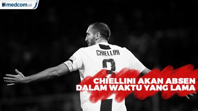 Juventus akan Kehilangan Chiellini Akibat Cedera Ligamen