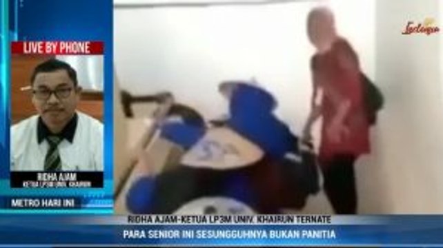 Pelaku Perpeloncoan di Universitas Khairun Bukan Panitia Ospek