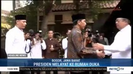Jokowi Hingga JK Melayat Ibunda SBY di Puri Cikeas
