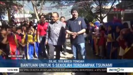 Bantuan untuk 5 Sekolah Terdampak Tsunami di Sulteng