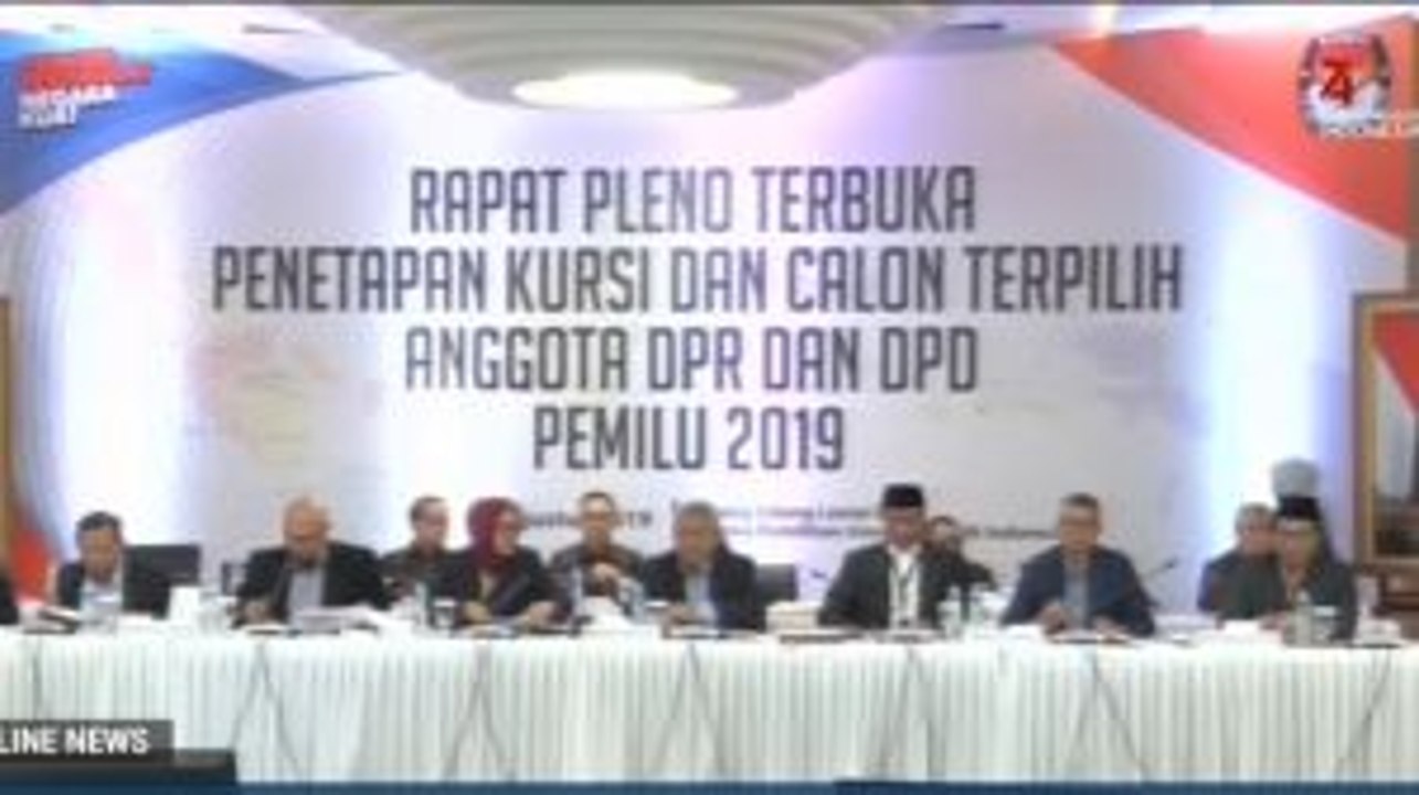 Sah! KPU Tetapkan 575 Caleg DPR Terpilih
