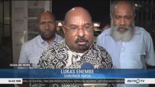 Gubernur Papua Melayat ke Rumah SBY di Cikeas