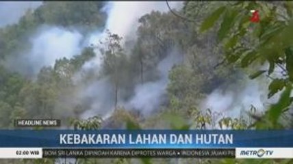 Karhutla Seluas Satu Hektar Terjadi di Polewali Mandar