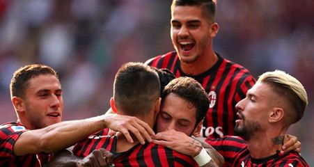Hakan Çalhanoğlu'nun golü Milan'a galibiyeti getirdi