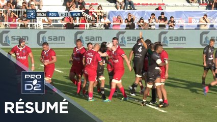 PRO D2 - Résumé Rouen-Aurillac: 13-24 - J02 - Saison 2019/2020