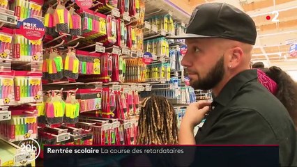 Fournitures scolaires : le rush des parents à quelques jours de la rentrée