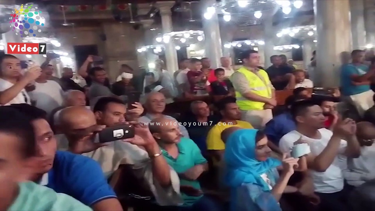 شاهد .. احتفالية وزارة الأوقاف بالعام الهجرى الجديد بمسجد الحسين